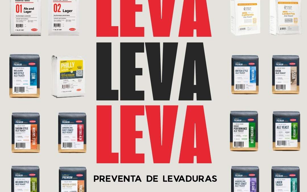 ¡PREVENTA LEVADURAS!